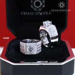 Nhẫn Nam NA88 CHAM JEWELRY, Chủ 7.5mm (Barcode TNNA405).
