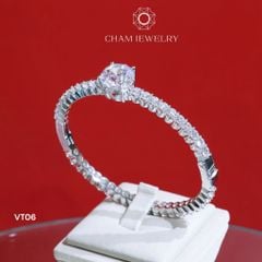 Vòng Tay CHAM JEWELRY VT06, Chủ 10mm (Barcode TV49).