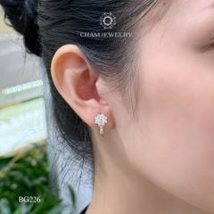 Hoa Tai CHAM JEWELRY BG226, Chủ 4.5mm (Barcode TBG178).