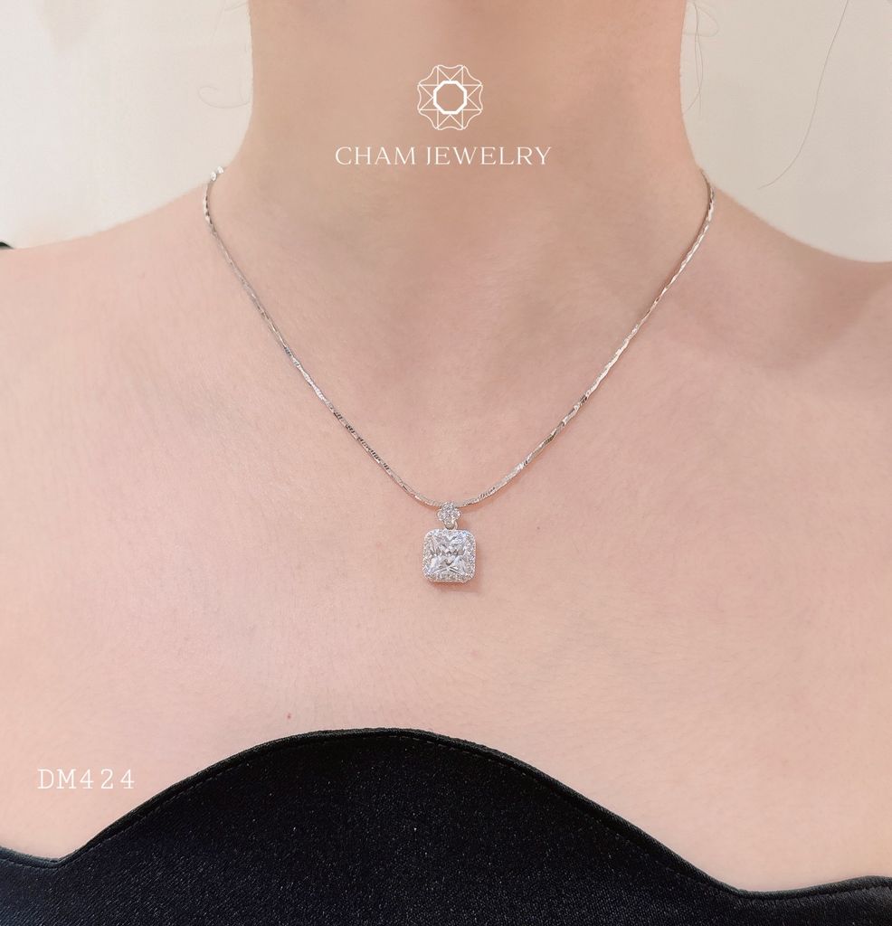 Dây Chuyền MK424-DK91 45cm CHAM JEWELRY, Chủ 8.0mm.