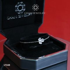 Lắc Tay LT248 CHAM JEWELRY, Free Size Bản 10.0mm ( Barcode CCTLT34)