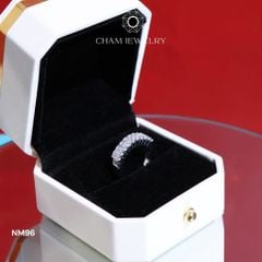 Nhẫn NM96 CHAM JEWELRY, Bản 4.5mm