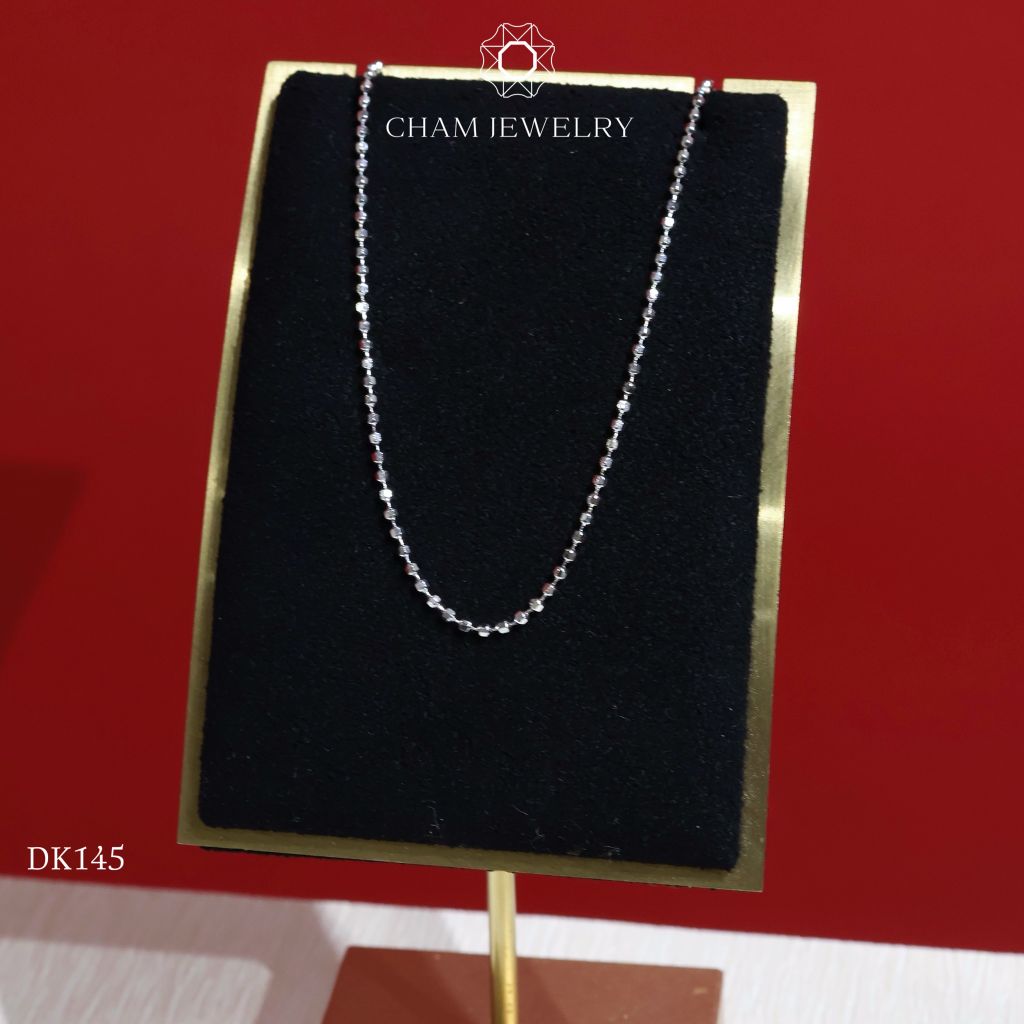 Dây Chuyền DK145 CHAM JEWELRY , Dây Bi 1.4mm( Barcode TDBC68-45).