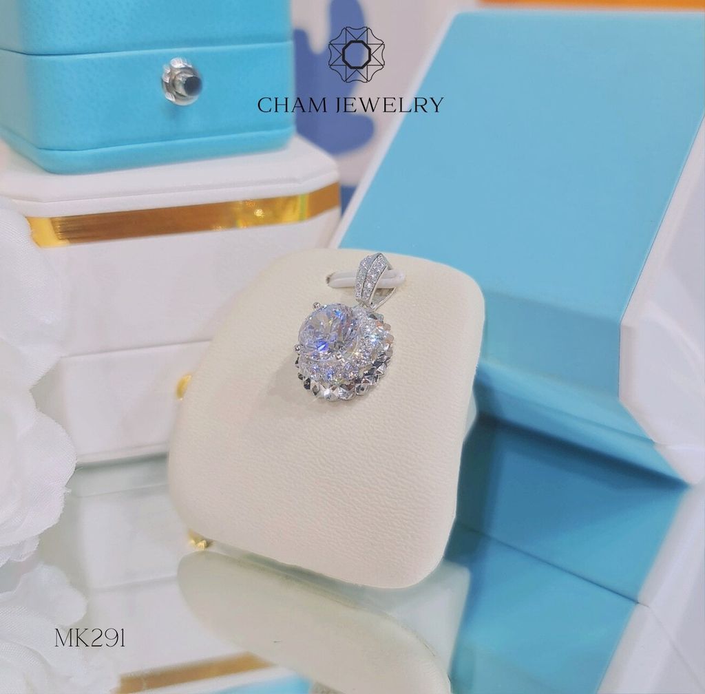 Mặt Dây Chuyền MK291 CHAM JEWELRY, Chủ 9.0mm.