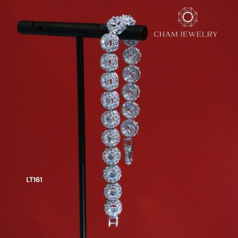 Lắc Tay LT161 CHAM JEWELRY, Chủ 4.0mm (Barcode TLT940).