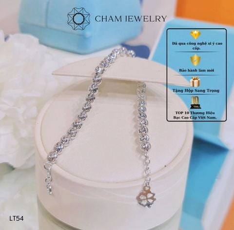 Lắc Tay CHAM JEWELRY LT54, Bi Đều 4.0mm ( Barcode TLBC187).