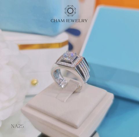 Nhẫn Nam CHAM JEWELRY NA25, (Barcode TNNA380).