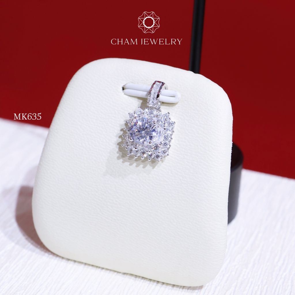 Mặt Dây Chuyền MK635 CHAM JEWELRY, Chủ 6.0mm Bản 10.0mm (Barcode TVB240M)