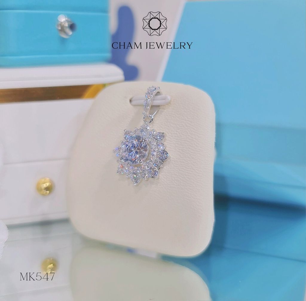 Mặt Dây Chuyền MK547 CHAM JEWELRY, Chủ 8.0mm.