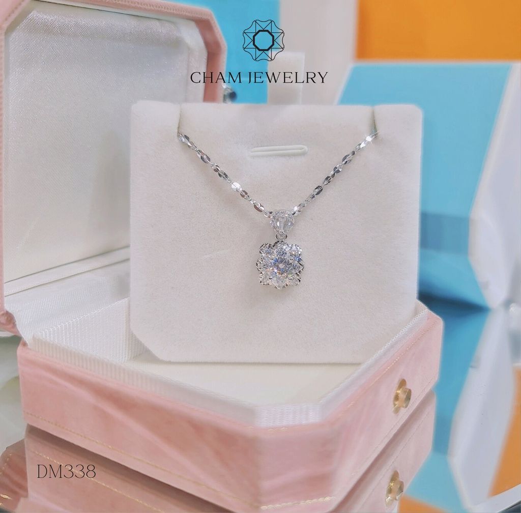 Dây Chuyền MK338-DK14 45cm CHAM JEWELRY, Chủ 5.5mm.