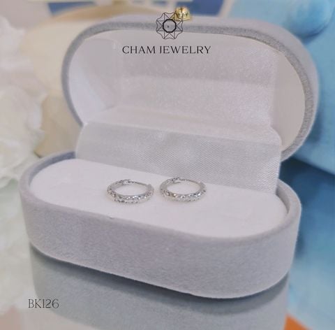 Hoa Tai BK126 CHAM JEWELRY (Barcode TBK301)