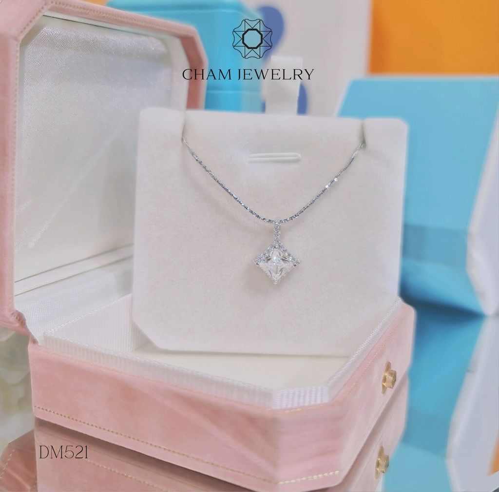 Dây Chuyền MK521-DK02 45cm CHAM JEWELRY, Chủ 6.0mm.