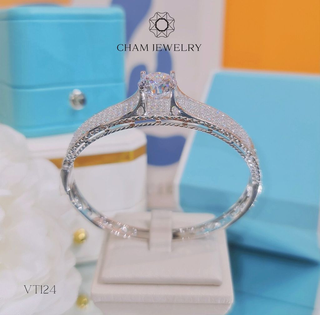 Vòng Tay CHAM JEWELRY VT124, Chủ 10mm (Barcode TVB137V).