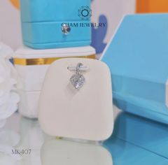 Mặt Dây Chuyền MK407 CHAM JEWELRY, Măt Viên Kim Cương (Barcode TMA1361).