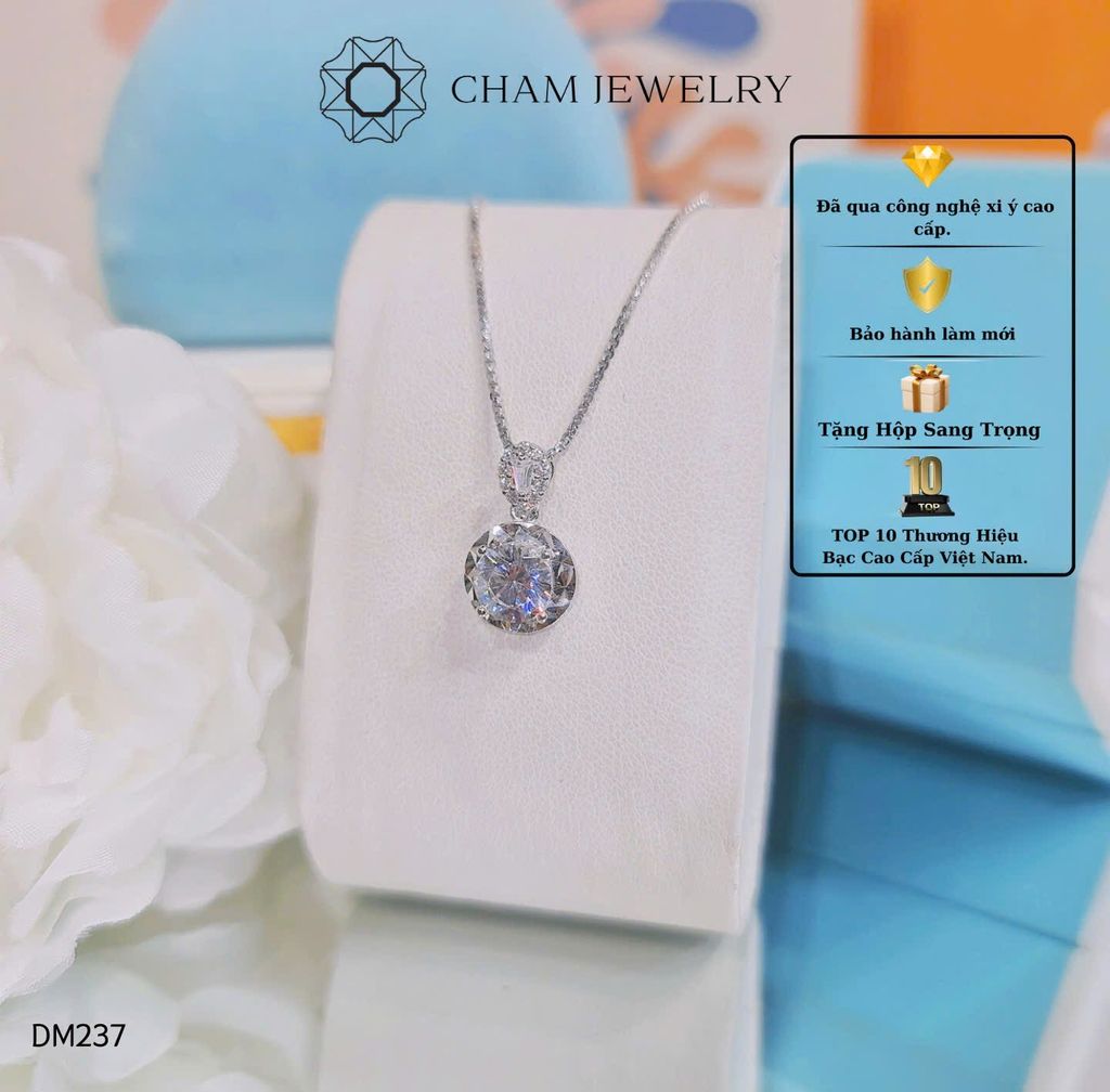 Dây Chuyền MK237-Dk05 45cm CHAM JEWELRY, Chủ 7.0mm.