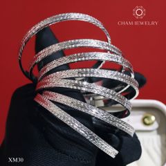 Vòng Tay XM30 CHAM JEWELRY, Bản 4.5mm (Barcode TXC114).