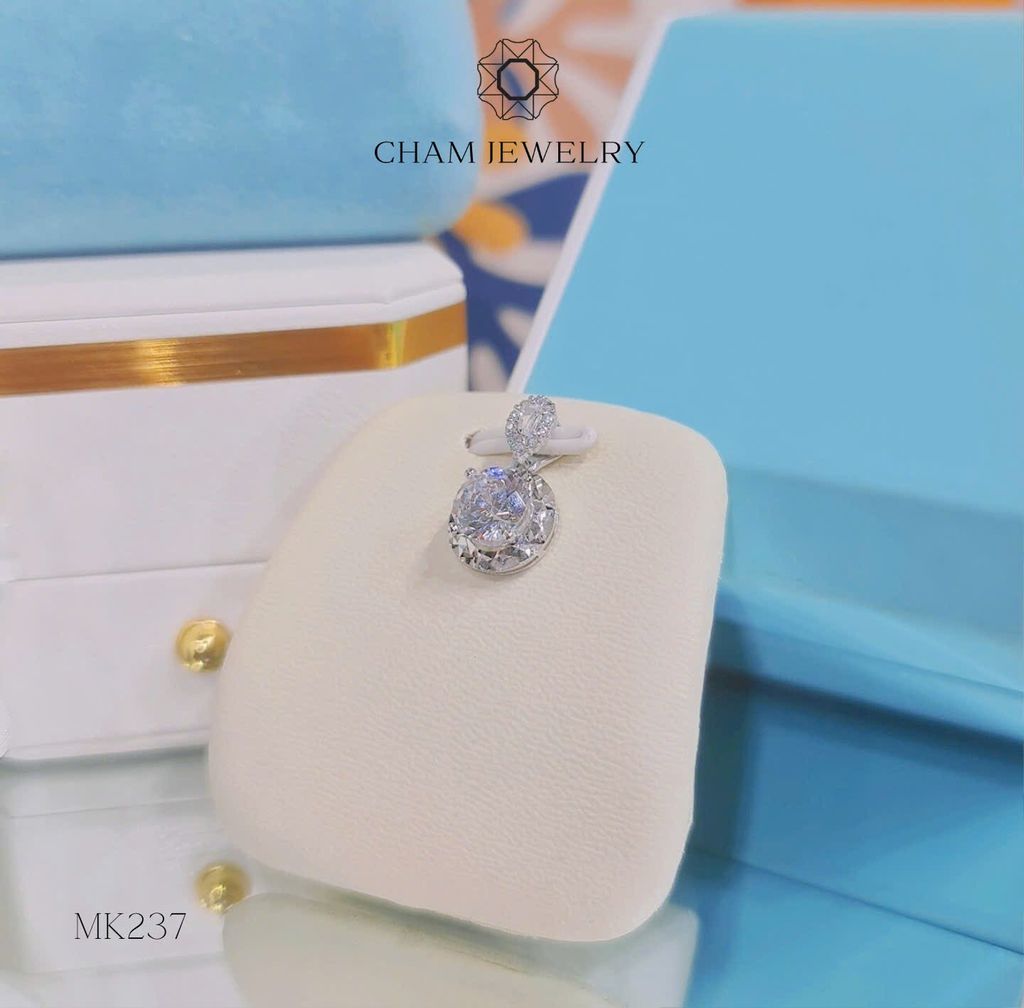 Mặt Dây Chuyền MK237 CHAM JEWELRY, Chủ 7.0mm ( Barcode TMA1296).