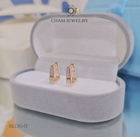 Hoa Tai BK130 CHAM JEWELRY (Barcode CYB3327).
