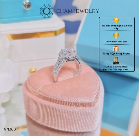 Nhẫn NN388 CHAM JEWELRY, Chủ 7.0mm.