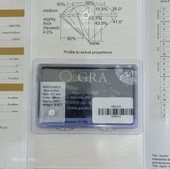 ĐÁ MOISSANITE KIỂM ĐỊNH GRA