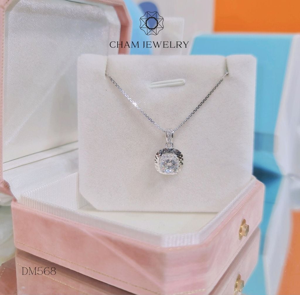 Dây Chuyền MK568-DK05 45cm CHAM JEWELRY, Chủ 6.0mm.