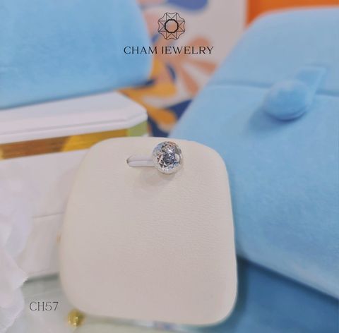 Charm CH57 CHAM JEWELRY. Châu Xỏ Cắt Máy 8.0mm(Barcode TMX4-TCH786).