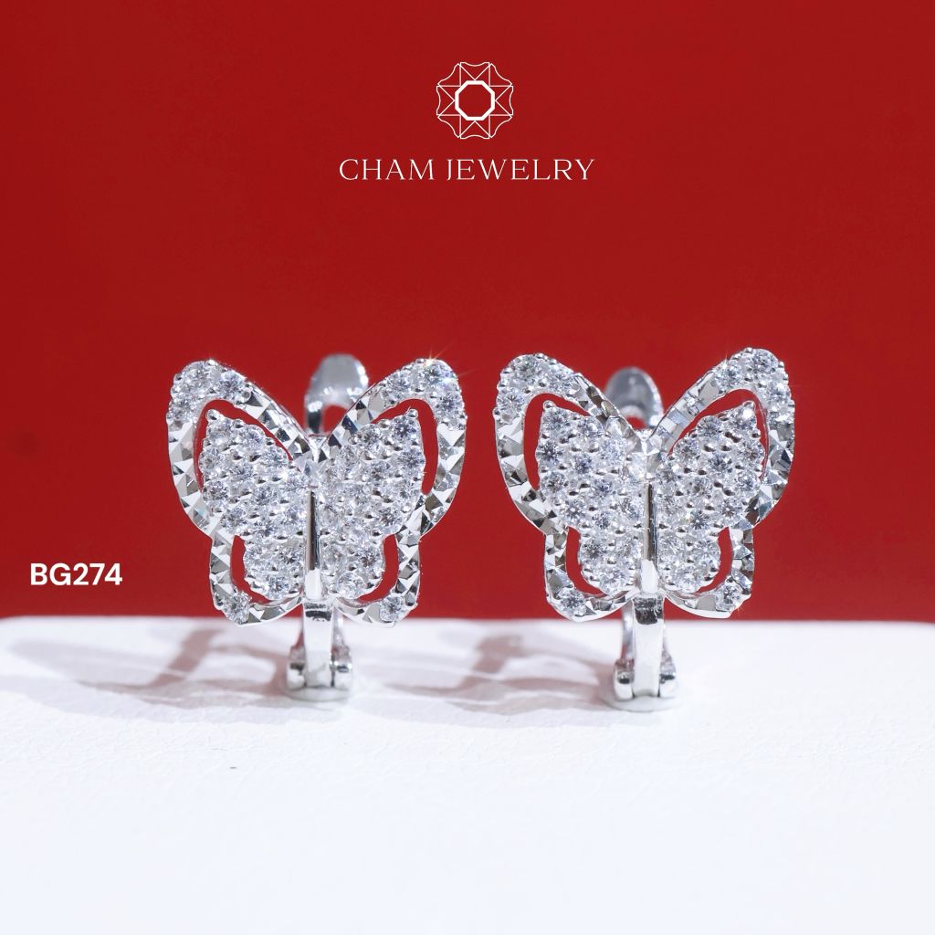 Hoa Tai BG274 CHAM JEWELRY, (Barcode TBG947)