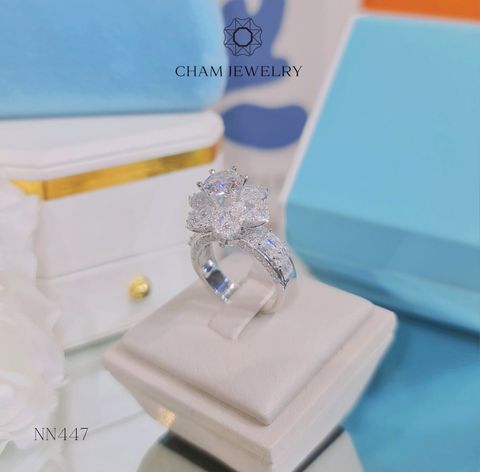 Nhẫn Nữ NN447 CHAM JEWELRY, Chủ 6.5mm (Barcode CNTN500).