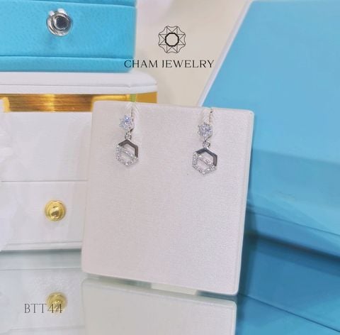 Hoa Tai BT44 CHAM JEWELRY, Chủ 3.0mm .
