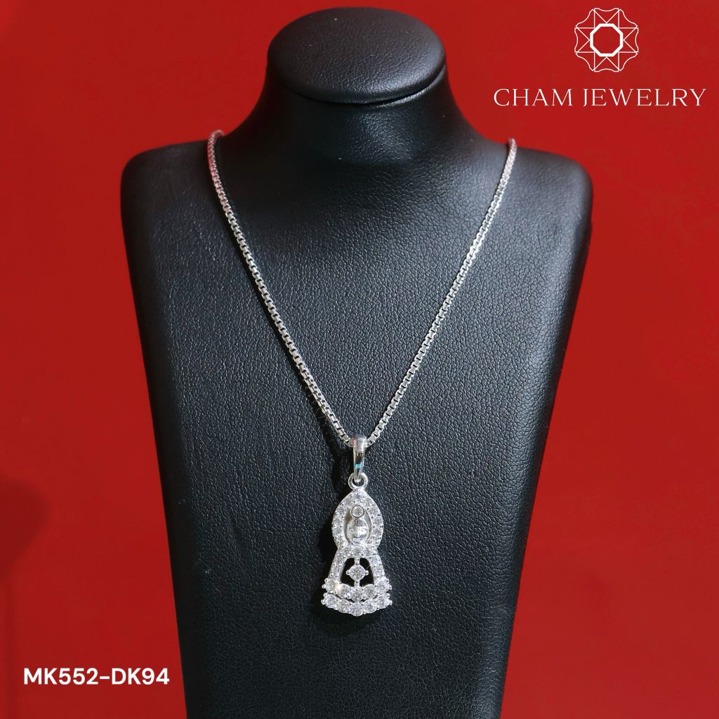 Dây Chuyền MK552-DK94 45CM CHAM JEWELRY, Mặt Phật