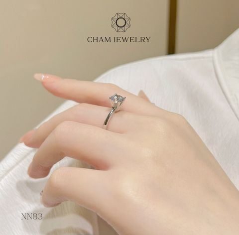 Nhẫn NN83 CHAM JEWELRY, Chủ 7.0mm (Barcode TNN268).