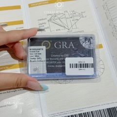 ĐÁ MOISSANITE KIỂM ĐỊNH GRA