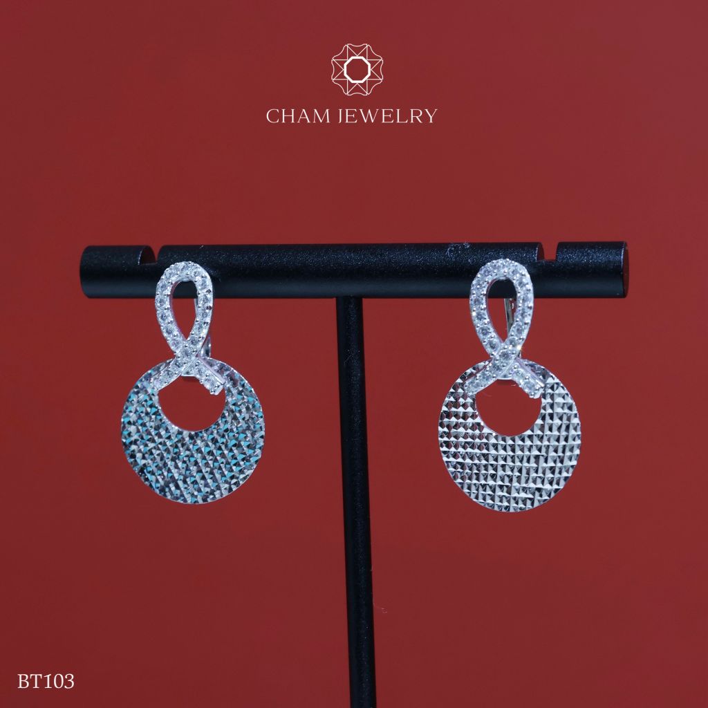 Hoa Tai BT103 CHAM JEWELRY (Barcode TBT641).