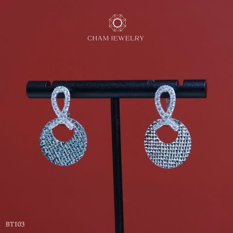 Hoa Tai BT103 CHAM JEWELRY (Barcode TBT641).