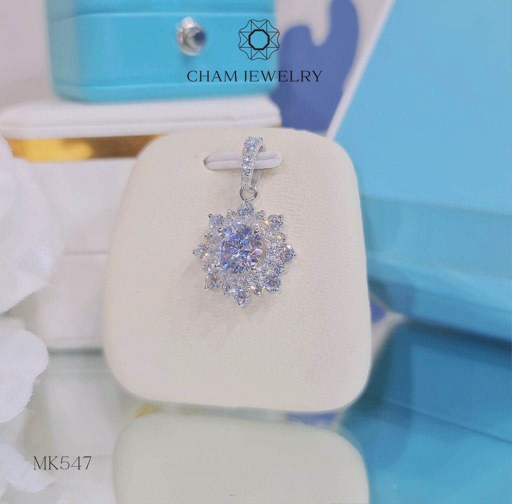 Mặt Dây Chuyền MK547 CHAM JEWELRY, Chủ 8.0mm.