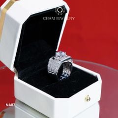 Nhẫn Nam NA87 CHAM JEWELRY, Chủ 7.5mm