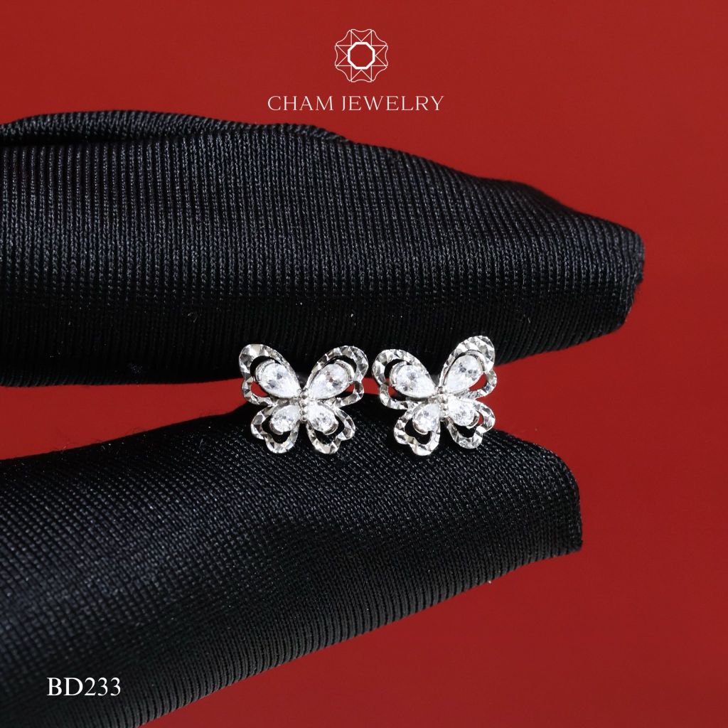 Hoa Tai BD233 CHAM JEWELRY (Barcode TBD1228).