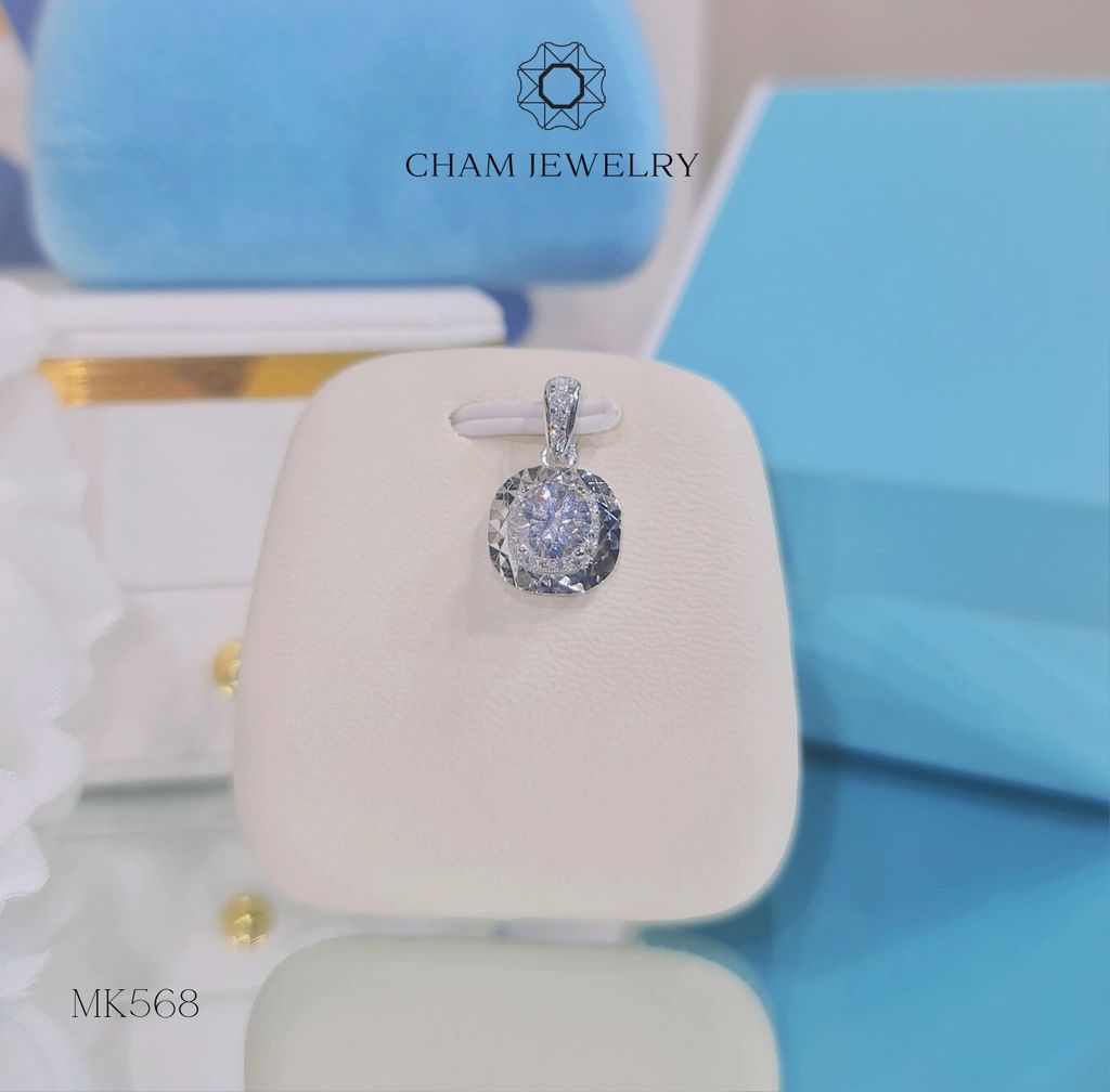 Mặt Dây Chuyền MK568 CHAM JEWELRY, Chủ 6.0mm (Barcode TMA1338).