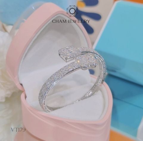 Vòng Tay VT179 CHAM JEWELRY, Bản 5.8mm (Barcode CV106352).