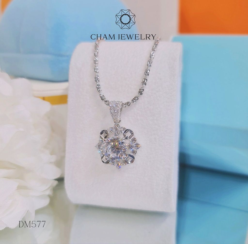 Dây Chuyền MK577-DK01 45cm CHAM JEWELRY, Chủ 9.0mm.