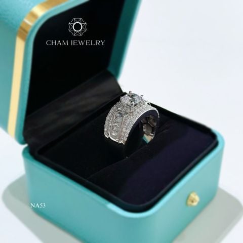 Nhẫn Nam NA53 CHAM JEWELRY, Chủ 7.0mm (Barcode TNNA400).