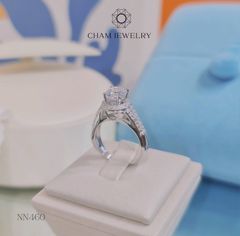 Nhẫn Nữ NN460 CHAM JEWELRY, Chủ 6.5mm (Barcod TNN1264).