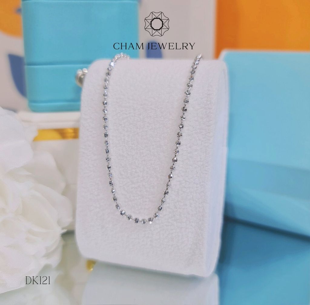 Dây Chuyền DK121 CHAM JEWELRY, Dây Bi Ý 2.0mm (Barcode CHD90).