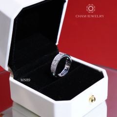 Nhẫn NM89 CHAM JEWELRY, Bản 5.0mm (Barcode CN803795).