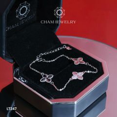 Lắc Tay LT247 CHAM JEWELRY, Free Size Bản 12.0mm ( Barcode CRT25)