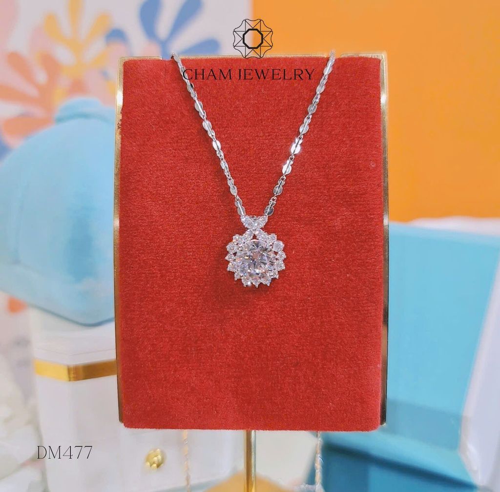 Dây Chuyền MK477-DK37 45cm CHAM JEWELRY, Chủ 8.0mm.