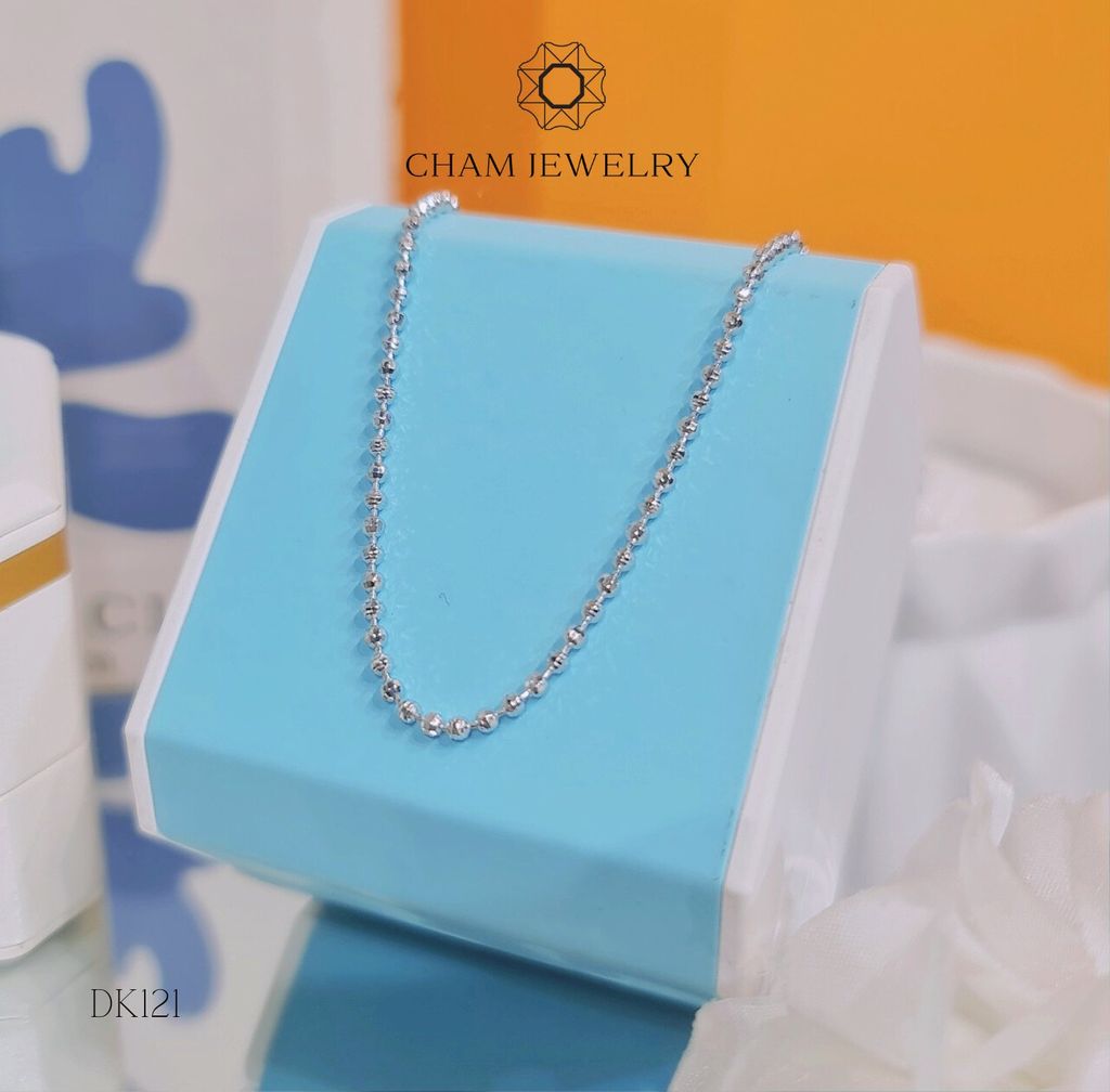 Dây Chuyền DK121 CHAM JEWELRY, Dây Bi Ý 2.0mm (Barcode CHD90).