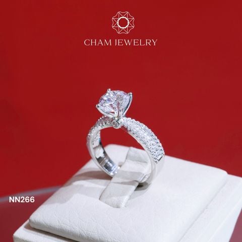 Nhẫn CHAM JEWELRY NN266, Chủ 7.0mm (Barcode TNN957).