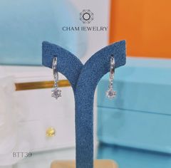 Hoa Tai BT39 CHAM JEWELRY,Chủ 4.0mm .