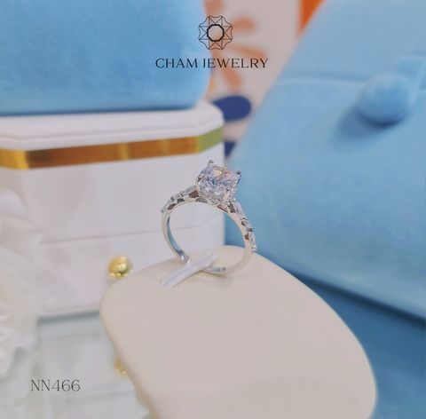 Nhẫn Nữ NN466 CHAM JEWELRY, Chủ 7.0mm (Barcode TNN1445).